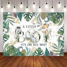 1 Mặt hàng, Nền Công viên Động vật Hoang dã, Nền Chụp ảnh Động vật Xanh Rừng, Chụp ảnh Tiệc Quà tặng Công viên Động vật Hoang dã, Đạo cụ Chụp ảnh Tiệc Hoang dã, Vật phẩm Trang trí Tiết lộ Giới tính - Nhiều màu - Xem 7