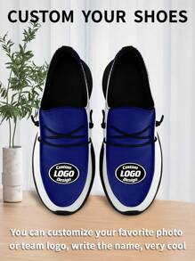 1 Pair Buffalo Baseball Name Custom Loafer Shoes, Personalized Name Loafer Shoes, Custom Name Thick Sole Loafers Of E-TPU, Personalized Loafer Shoes, Name Loafers, Personalized Loafer Shoes For Women And Men, Unique Loafer Shoes, Christmas Gift For Mom/Dad/Her/Him/Girlfriend/Boyfriend/Wife/Husband/Friend.
