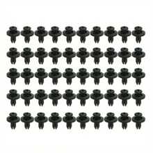 Set de 190 piezas con 6 tamaños de clips de plástico para automóviles, surtido de clips para paneles, parachoques y carrocería - 190 piezas - Ver 6
