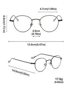 Kính mát gọng nhỏ hình bầu dục thời trang mới 2024 dành cho nữ tròng kính Plano - khung hình bầu dục - Xem 11