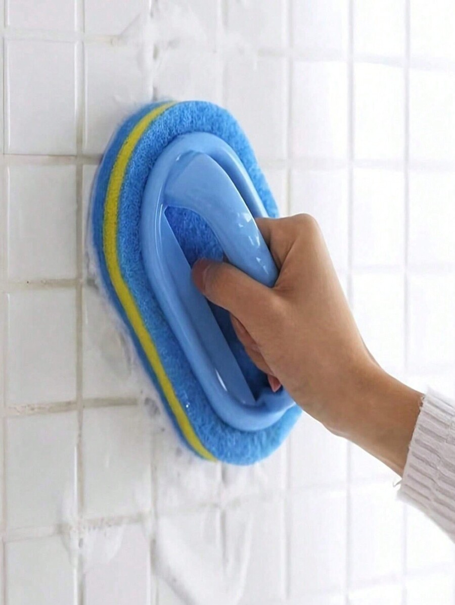 Powerful Sponge Scrub Brush For MultiPurpose Cleaning, Including