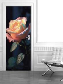 2 miếng dán cửa hoa có thể tháo rời, miếng dán vinyl tự dính, giấy dán tường cửa hoa màu be 3D, bóc ra và dán cho phòng ngủ, phòng khách, ký túc xá, trang trí thẩm mỹ, nhãn dán, decal dán tường, decal vinyl trang trí nhà cửa, vật dụng trang trí mùa xuân, làm mới ngôi nhà của bạn, nhãn dán trang trí lễ hội, quà tặng sinh nhật, tốt nghiệp - Nhiều màu - Xem 15