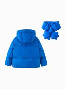 mini bala 男孩女孩外套輕便冬季外套 - 深藍 - 查看 5