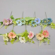 1 bông hoa dâm bụt mô phỏng - Hoa nhân tạo chân thực và bền, Bó hoa vòng hoa, Gói vật liệu tự làm bó hoa tại nhà, Thích hợp để trang trí nhà cửa, Văn phòng, Vườn, Tiệc, Trang trí cửa hàng, Tiệc, Trang trí đám cưới và lễ hội - Không cần hộp đựng, Chất liệu nhựa, Đặt trên bàn, Màu xanh lá cây đa dạng, Dùng làm bó hoa cưới vĩnh cửu, Trung tâm lãng mạn, Đồ thủ công tự làm, Trung tâm để bàn - Nhiều màu - Xem 9