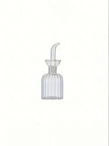 1pc, Packed With High Temperature Resistant Glass Transparent Oil Dispenser Leak-Proof Glass Olive Oil Storage Bottle Vinegar Bottle Kitchen Liquid Seasoning Dispenser Oil Bottle Suitable For Cooking Baking Salad Barbecue Sesame Oil Seasoning Bottle Kitchen Supplies Kitchen Utensils - Clear - View 10
