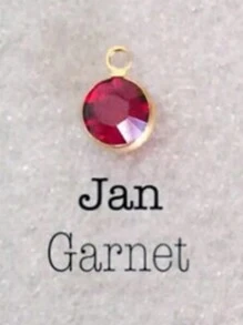 1pc Birthstone Bracelet, Personalized Birthstone Name Bracelet, Custom Birthstone Bracelet, Custom Name Bracelet, Personalized Initial Bracelet, 18K Gold Plated Jewelry, Comes With Elegant Gift Box. - Gold - View 11