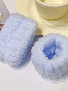 6pcs Wrist Band Protector Splash Proof, Sweatband For Washing Face, Water Absorbent Towel Cuff Band For Sports Gym Accessories