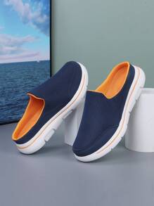Unisex Fashionable Mesh Mule Shoes – Comfortable Walking Sports Shoes, Durable And Anti-Slip Rubber Sole, Home Half-Slippers