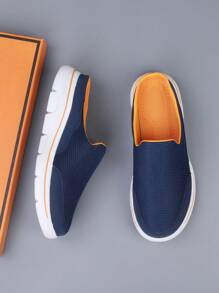Unisex Fashionable Mesh Mule Shoes – Comfortable Walking Sports Shoes, Durable And Anti-Slip Rubber Sole, Home Half-Slippers