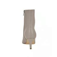 Calvin Klein Women's Gentley Py Toe Stiletto Dress Booties - 灰褐色皮革 - 查看 4