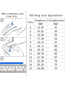 1pc Elegant Oval-Cut Ruby Red Shiny Rhinestone Promise Ring, Jewelry Gift For Bride Wedding Anniversary Party Decoration