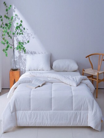 1pc Polyester Super Soft Fiber Washable Comforter - No Pillow Case (Plus Size)