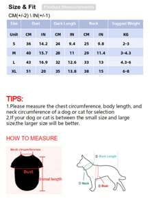 1件经典圣诞老人宠物服装，适合猫狗穿着