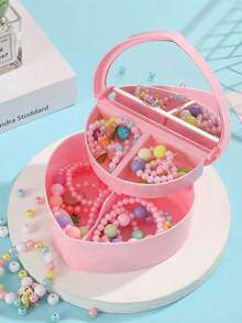 Hộp đựng trang sức hình trái tim 1 món, Hộp đựng trang sức để bàn, Hộp đựng gương hai lớp, Dùng đựng nhẫn, mặt dây chuyền, vòng cổ, hoa tai, trang trí nhà cửa, Quà tặng Giáng sinh, Quà tặng năm mới, Quà tặng cho phụ nữ, Hộp đựng gương hai lớp, Hộp đựng trang sức, Trang trí phòng làm đẹp, Trang trí nhà cửa và trang trí phòng ngủ, Hộp đựng trang sức và mỹ phẩm hình trái tim bằng nhựa, Có hộp đựng gương hai lớp, Giá để phụ kiện để bàn di động - Nhiều màu - Xem 14