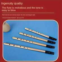 1 件金色/银色爱尔兰锡哨，C/D 音符，铝合金竖笛，适合专业表演 - 銀色 - 查看 4