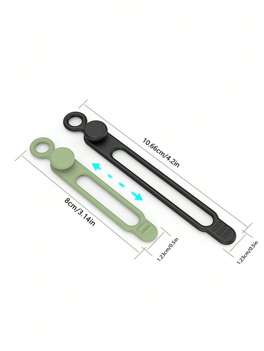 6Piece Silicone Cable Tie Wire Wire OrganizerSuitable For Headset