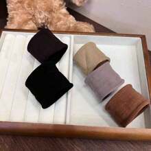 5/10/20/30/40pcs Extra Thick & Wide Seamless Hair Ties,Elasticity Hair Ties: Wide, Soft, Elastic Hair Ropes- High Elasticity Ponytail Holders With Non-Slip Grip, Soft, And Comfortable - Basic Hair Ties For All Hairstyles, Women's Hair Accessories, Hair Bobbles