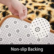 Fluffy Leopard Rug, Premium Cheetah Print Rugs, Soft Comfy Carpet For Bedroom Livingroom Home Decor - 駝色 - 查看 5
