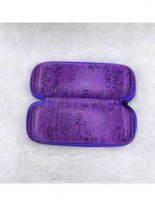Glasses Case Cover With Zipper - 紫色 - 查看 1