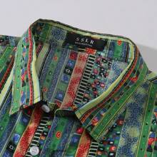 SSLR Hawaiian Shirt For Men Short Sleeve Button Down Shirts Summer Beach Shirts