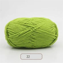 1 件纱线，用于 DIY 针织和钩编毯子、毛衣、围巾、 Amigurumi 娃娃。约 3,740 码。1.76 盎司/捆 - 彩色 - 查看 20