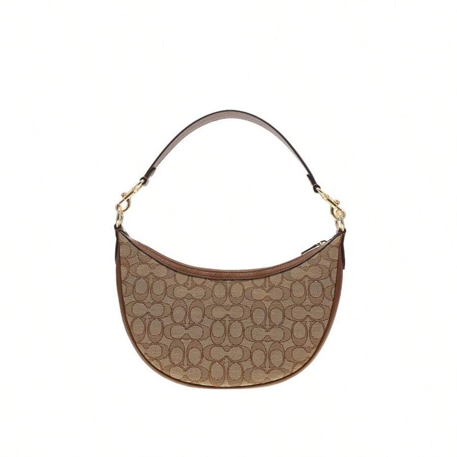 Coach COACH Factory Outlet Women Fabric & Leather One Shoulder