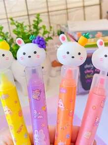 Marca Texto 3 em 1 - Praticidade e Estilo em Um Só Produto! - urso - Visão 1
