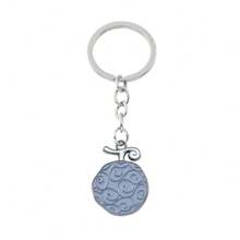 1件装时尚个性化动漫海贼王周边，吊坠背包装饰挂件，钥匙扣情人节汽车配件包饰挂件学校信袋配件挂绳带证件套汽车配件包饰挂件圣诞礼物汽车配件教师朋友姐妹礼物创意 - 惡魔果實鑰匙扣 - 查看 10