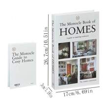 4pcs Foldable Fake Books, Simple Decorative Bookshelf Ornaments, For Display Best Gifts Birthday Graduation