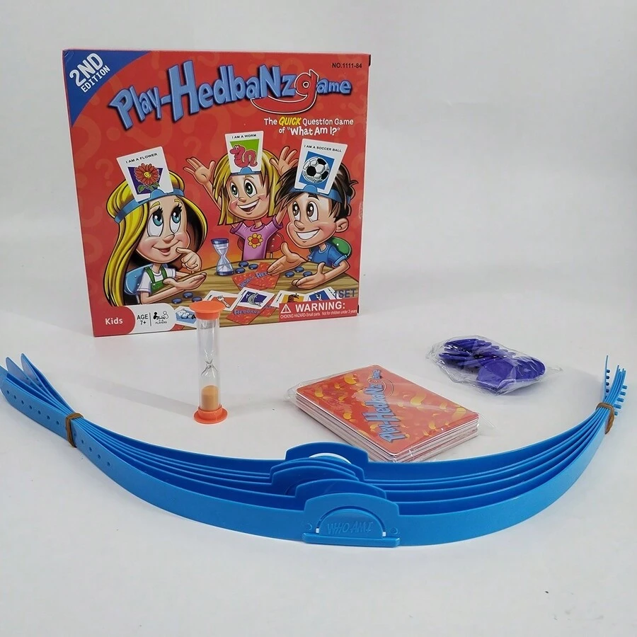 1 pieza "¿Qué soy?" Juego de cartas interactivo de adivinanzas, actividad divertida en familia