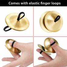 手指钹 肚皮舞手指舞手指钹 舞蹈手指乐器 舞者派对 - 彩色 - 查看 4