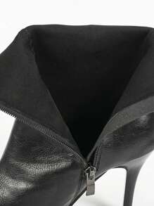 Botas casuales y elegantes de punta fina para mujer