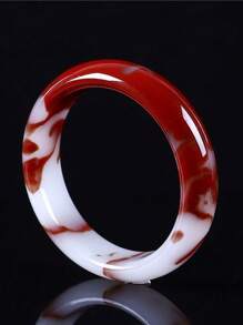 1 件红玉手镯，新款时尚女士手链，珠宝礼品，手链（带礼品盒） - 手鐲 - 查看 17