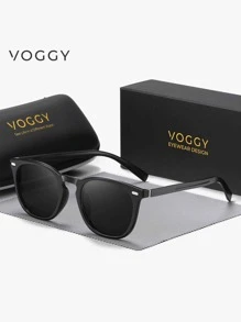 VOGGY 時尚極簡復古金屬 UV400 偏光太陽眼鏡，男女通用，適合運動、開車、戶外騎行、釣魚、度假旅行、派對裝飾道具禮物 - 彩色 - 查看 8