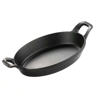Assadeira oval facile N°4 de 32cm travessa de ferro fundido marca Santana