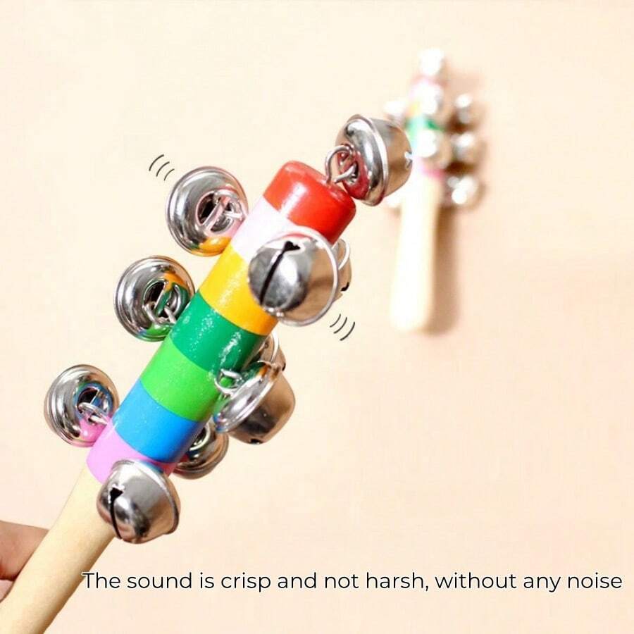 1pc Orff Cartoon Rattle, HandHeld Educational Toy, Music Teaching Prop