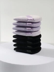 圣诞节，化妆粉扑 + 手指 2/8/12 件，带收纳盒，柔软天鹅绒粉扑和迷你气垫粉扑，专为轮廓、眼睛和角落设计，化妆品混合容器。包括气垫粉扑、无乳胶混合海绵和化妆海绵，适用于液体粉底、粉底、遮瑕膏。适合所有皮肤类型。 - 彩色 - 查看 4