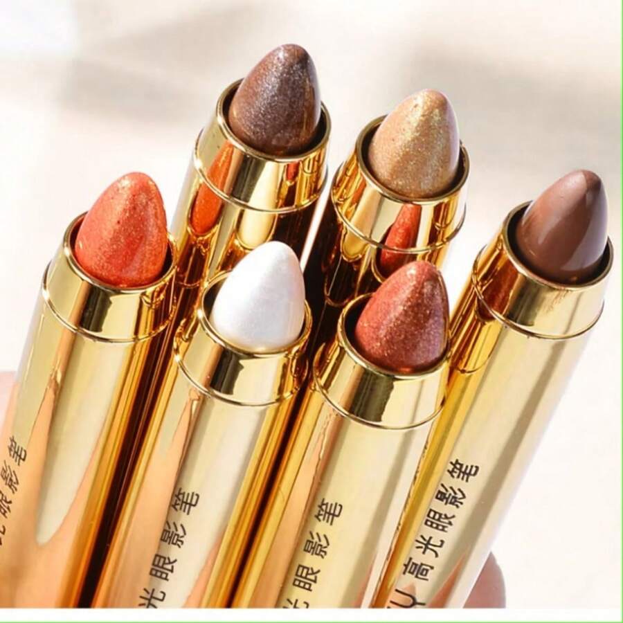 Highlighter Pen, Illuminating Eyeshadow, Korean Style Multi-Function Pen, Brightening Alternative - #06 - 查看 1