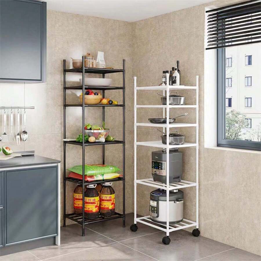 Metal Storage Shelves, Shelving Units Adjustable Storage Shelves