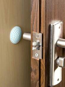 10 miếng đệm giảm xóc cửa im lặng, thảm cản tường cho tay nắm cửa và ổ khóa, miếng bảo vệ đệm cao su, đa chức năng, màu sắc ngẫu nhiên Quà tặng tốt nhất - Nhiều màu - Xem 8