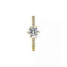Pandora | Cubic Zinia Moments Clear Sparkling Crown Solitaire Ring |  | Women Bangles - Vàng - Xem 2