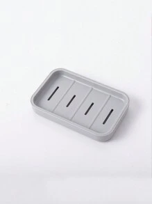 1 件塑料肥皂盒，创意浴室贝壳形肥皂盒带排水肥皂盒带盖和排水双层肥皂托盘家居浴室装饰秋季装饰返校 - 彩色 - 查看 14