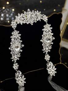 1pc Rhinestone Bridal Belt Wedding Dress Belt Elegant Wedding Belt Sashes