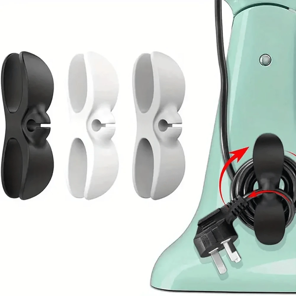 6pcs Premium Cord Winder Organizer Efficient Cable Management System