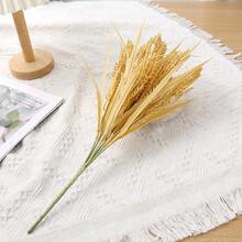 1入組人造金色麥穗