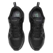 Skechers Men's Casual Sports Retro Panda Design Sneakers, Suggest Order 0.5 Size Up, 51706-BBK