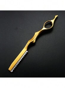 1pc Hairdressing Thinning Razor Cutting Knife Thinner Japan Stainless Professional Sharp Barber Hair Cut Cutting Knife Salon Tools - Multicolor - View 14