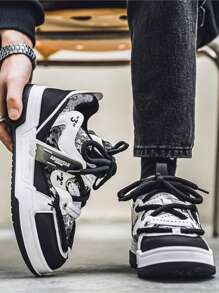 Men's Versatile Lightweight Breathable Low-Top Casual Chunky Sneakers