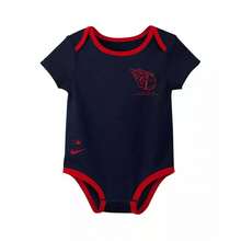 Nike Baby Boys And Girls Cleveland Guardians Authentic Collecn Three-Pack Bodysuit Set