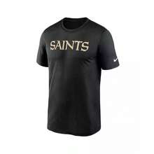 Nike Men's Black New Orleans Ss Primetime Legend Wordmark Performance T-Shirt - Black - View 3